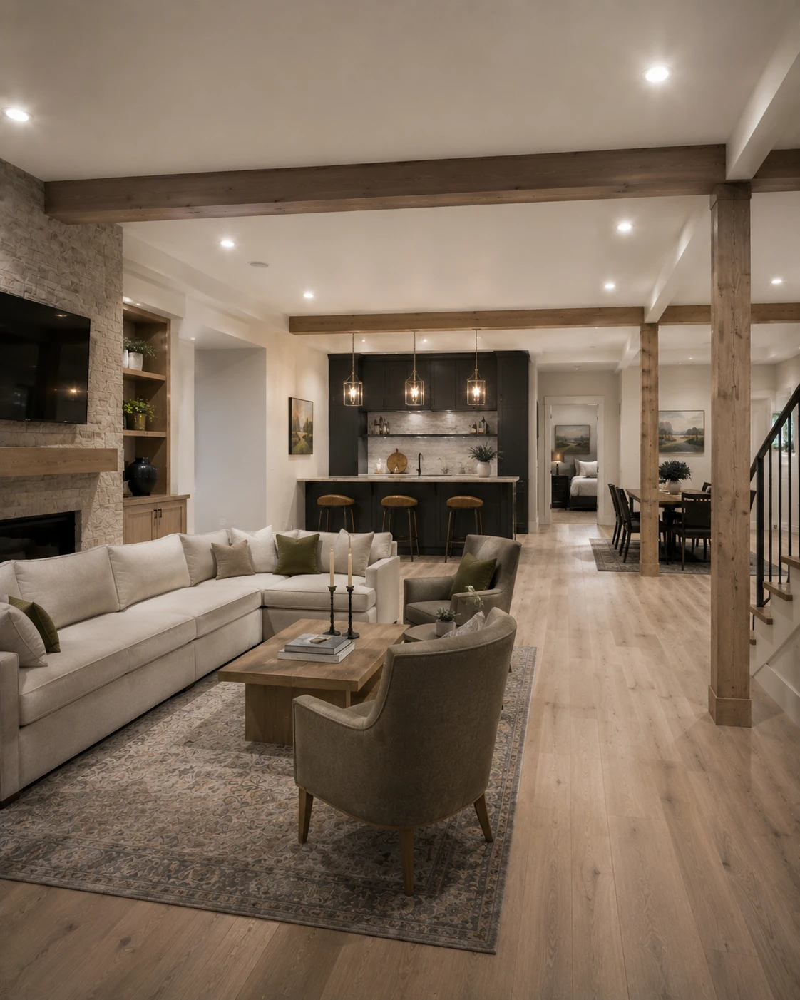 Basement refinishing